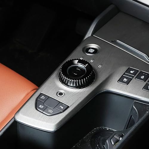 YOUTOOCAR Cubierta de perilla de control de engranajes de aleación de aluminio compatible con Kia EV6 2022-2025 Kia NIRO EV 2023-2025 Kia Seltos
