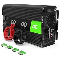 Green Cell PRO 500W/1000W 12V 220V/230V Onda Pura Inverter Invertitore di Tensione