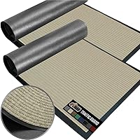 Vista 89 de Gorilla Grip - Tapete afelpado original de goma con perfil bajo, resistente, duradero, impermeable y fácil de limpiar para interior y exterior