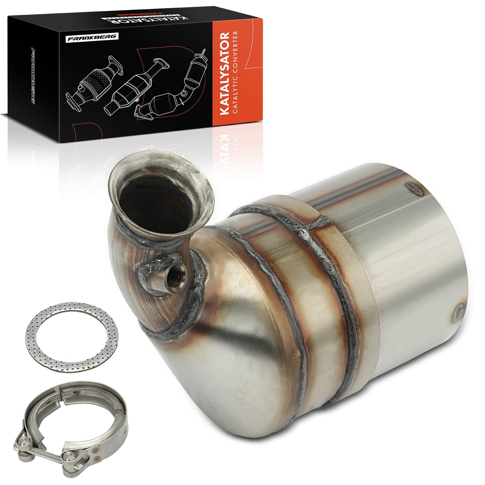 Frankberg DPF Dieselpartikelfilter Diesel Kompatibel mit Berlingo C2 C3 C4 C5 Xsara Picasso M.I.N.I Partner 207 307 308 407 3008 Replace# 03E253020GX