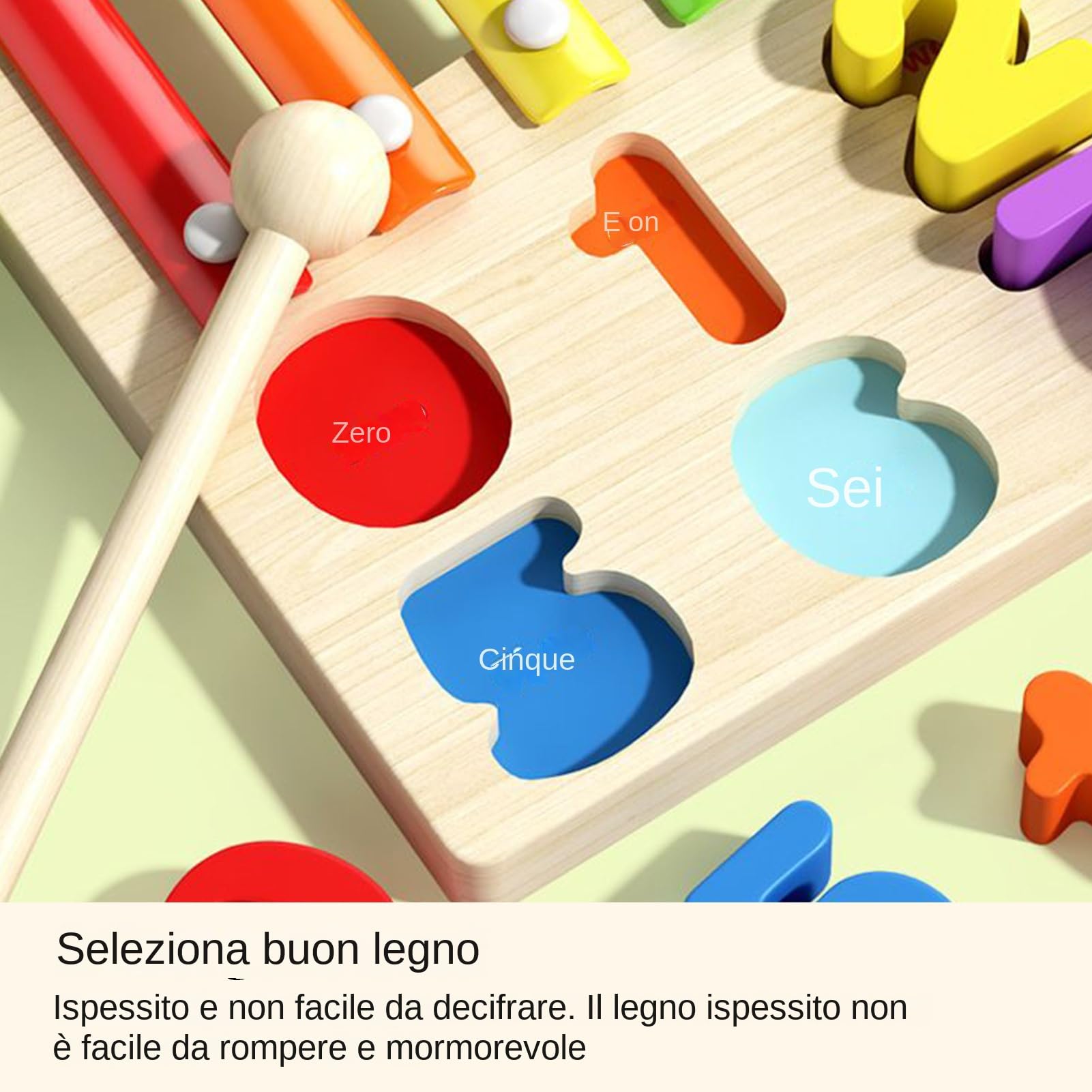 Giochi In Legno Da Ordinare E Impilare Giocattolo Prescolare Educativo