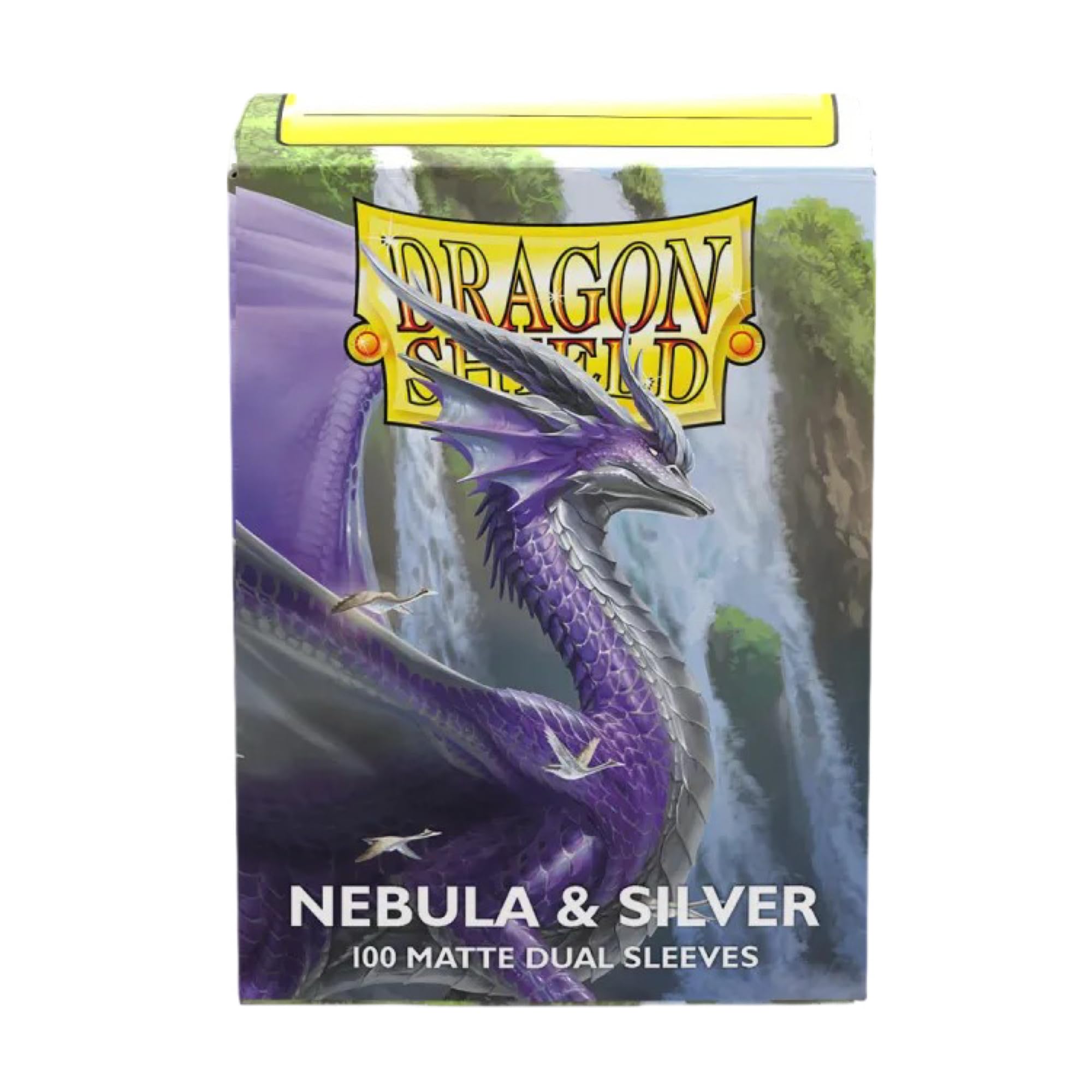 Dragon Shield: Matte – Dual Nebula & Silver (100)