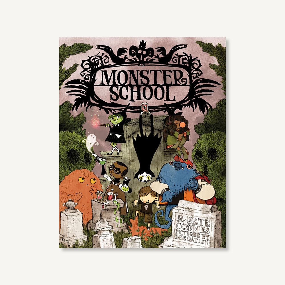 Monster School: (Poetry Rhyming Books for Children, Poems about Kids, Spooky Books)