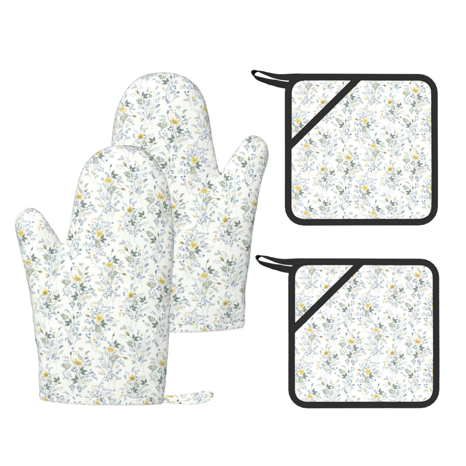 Ensemble de four motif roses bleu une alliance d'élégance et de haute protection