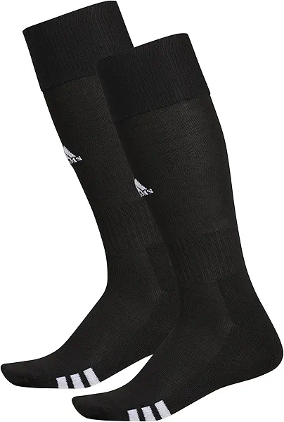 adidas Unisex Rivalry Soccer Socks (2-Pack) Over-the-Calf Athletic Fit for Men & Women