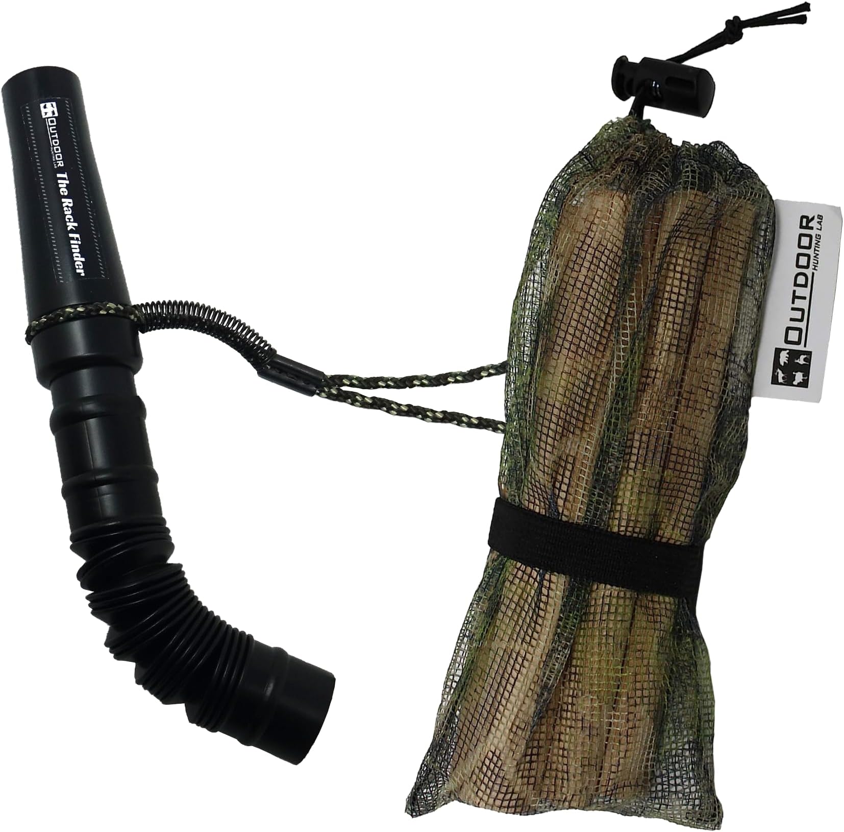 Deer Call for Whitetail Deer and Rattle Bag Buck Call - Authentic Deer Antlers Rattling Sound - Realistic Deer Caller for Doe Bleat and Fawn Distress Calls
