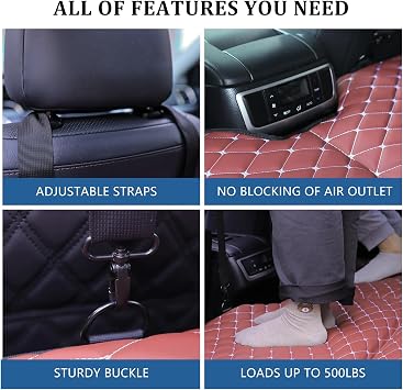 Truck Back Seat Bed Mattress, Non-Inflatable Car Mattress, 52 x 36 in