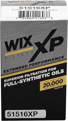Miniatura 3 de WIX 51516XP Wix XP - Filtro de aceite de repuesto, construido para aceite sintético, compatible con FordLincolnMercury (81-09),