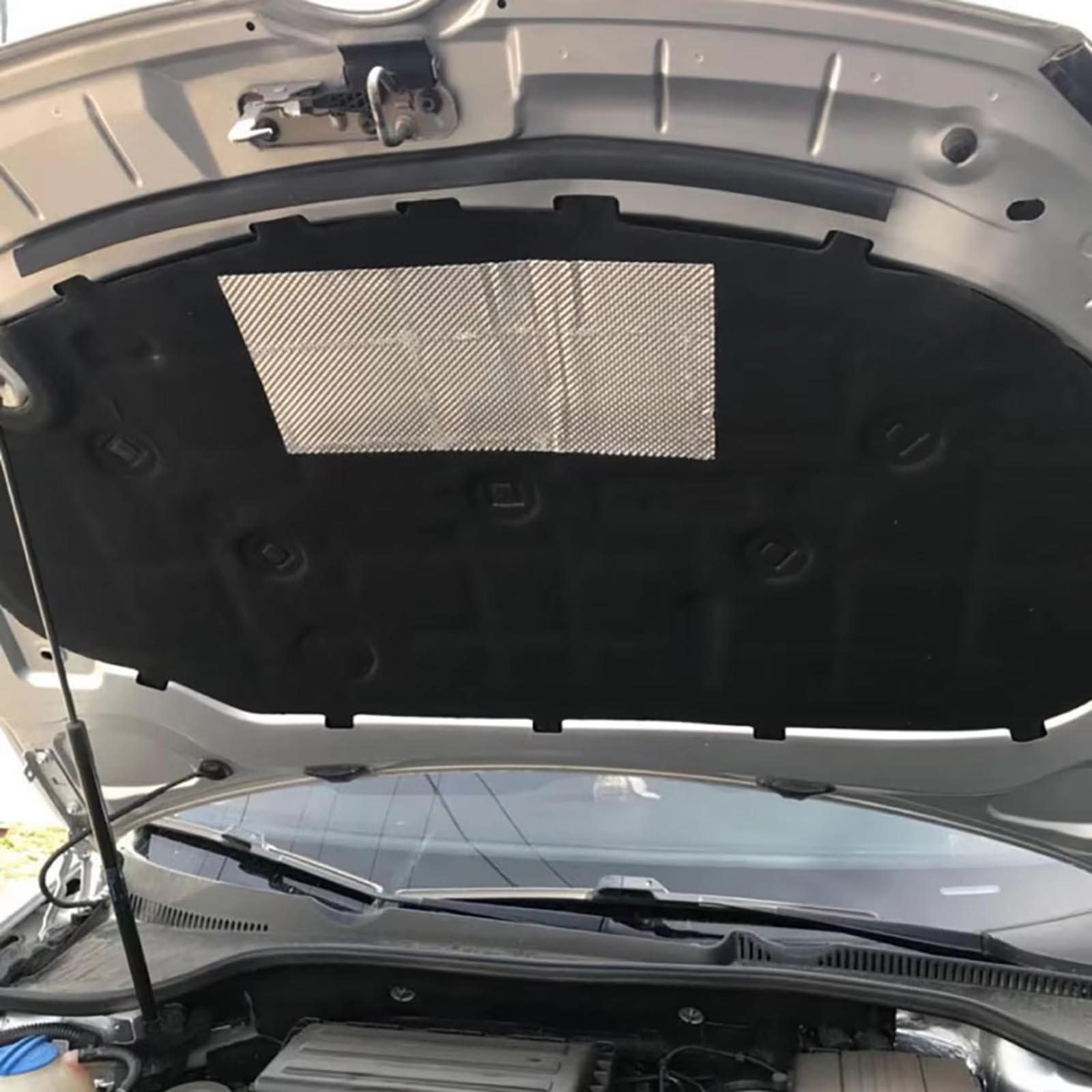 Dämmung Haube Vorne Motorhaube Isolierung Pad Wärme Sound Baumwolle Schalldichte Matte Abdeckung Schaum Feuerfeste Kompatibel Mit Vw Für Golf 6