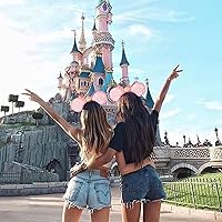 Vista 298 de FANYITY Orejas de ratón, diadema de lentejuelas con orejas de ratón para niños, niñas y mujeres (MN)