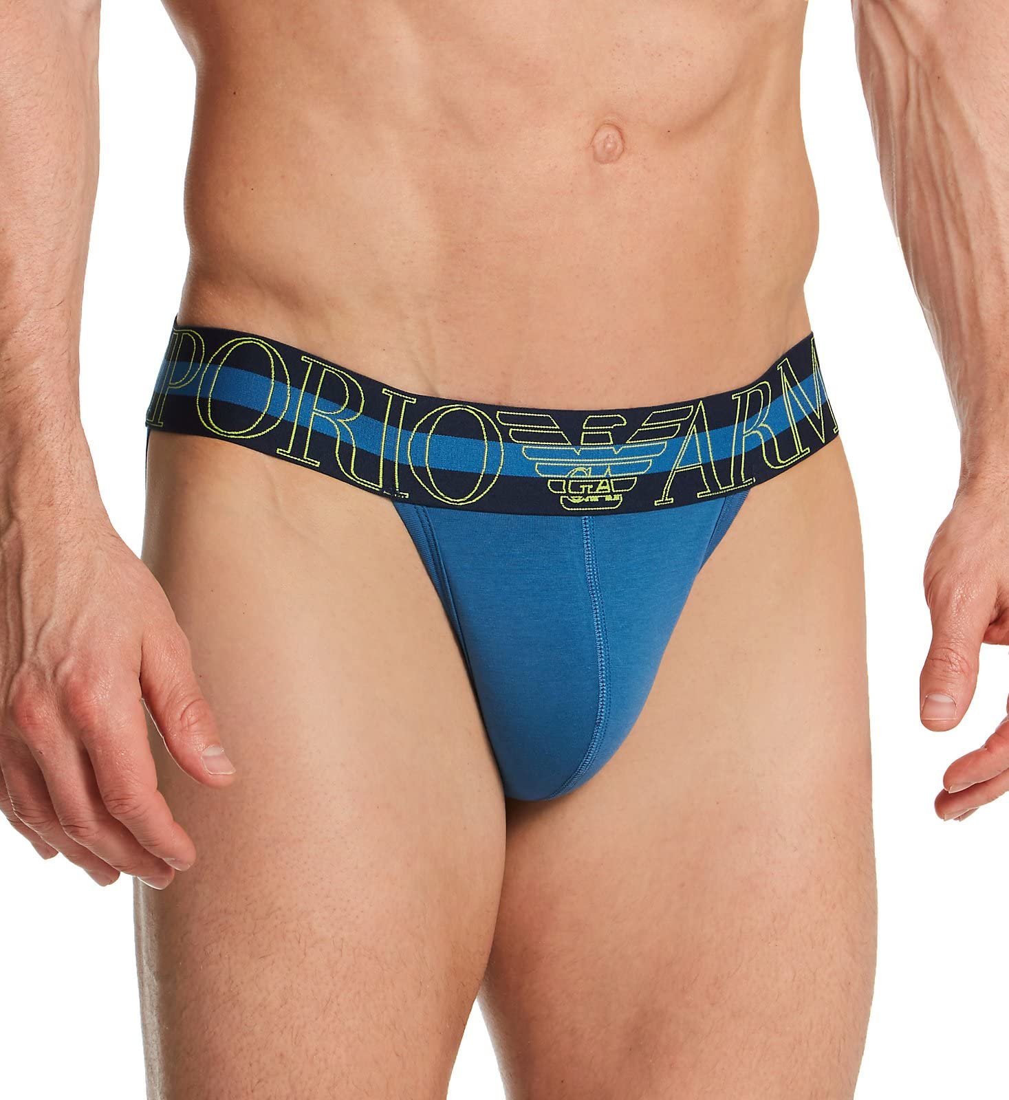 Emporio Armani Men's Mega Logo Jockstrap