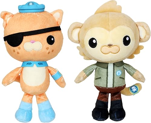 Octonauts Above Beyond Peluche Kwazii y Paani 4 para coleccionar