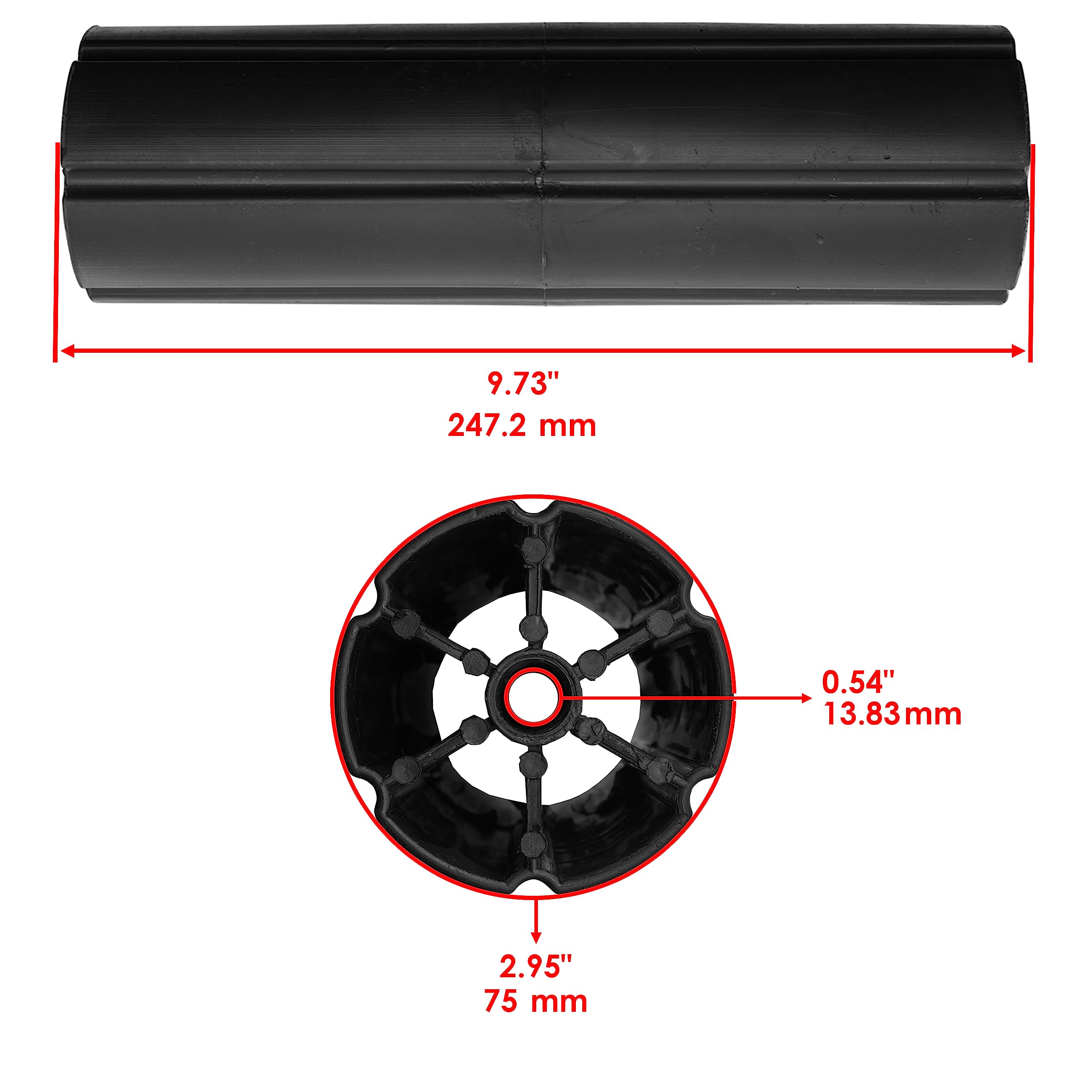 Amazon.com : Caltric Deck Nose Roller Compatible with Husqvarna