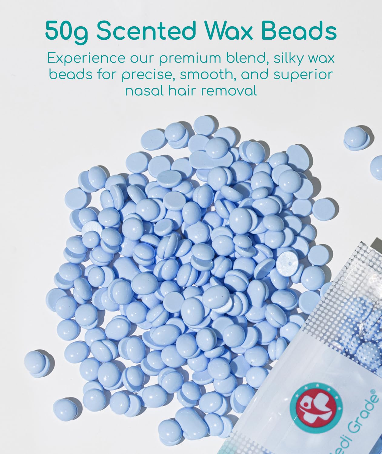 Medi Grade Nose Waxing Beads and Replacement Tips for the Medi Grade Nose Waxing Kit, Eco-friendly - Image 4