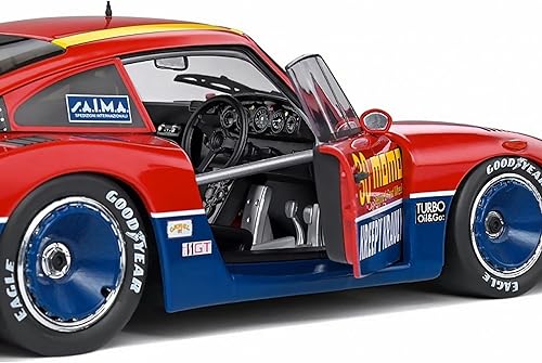 solido S1805404 118 Porsche 935 'Mobydick' 6h Mid Ohio 1983 Coche miniatura coleccionable, Multi
