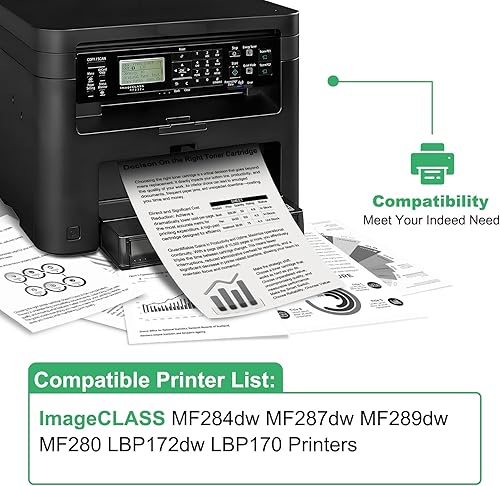 Miniatura 3 de 072 Toner Cartridge 2 Pack CRG 072 Replacement for Canon 072 CRG-072 Toner Cartridge for ImageCLASS MF284dw MF287dw MF289dw MF280 LBP172dw LBP170