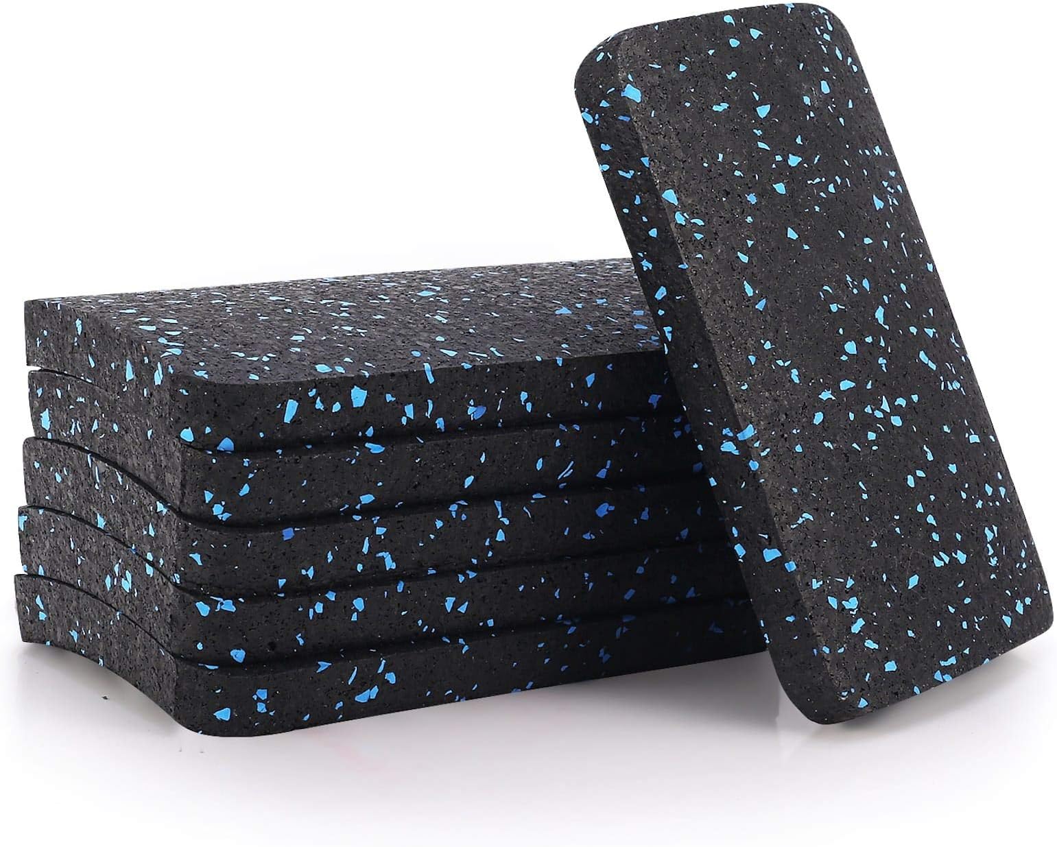 Treadmill Mat Pads, Exercise Equipment Mat with High Density Rubber for Prote...