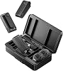 Micrófono de solapa inalámbrico ULANZI A100 para cámara y teléfono con USB C/3.5mm/plug, 32KHz 16Bit, cancelación de ruido, batería de 13.5 horas, micrófono clip para video podcast vlog YouTube 1