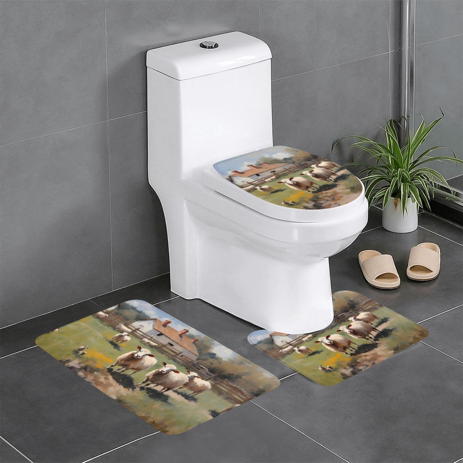 Tapis de sol de bain antidérapant WHJSSF sécurité et confort