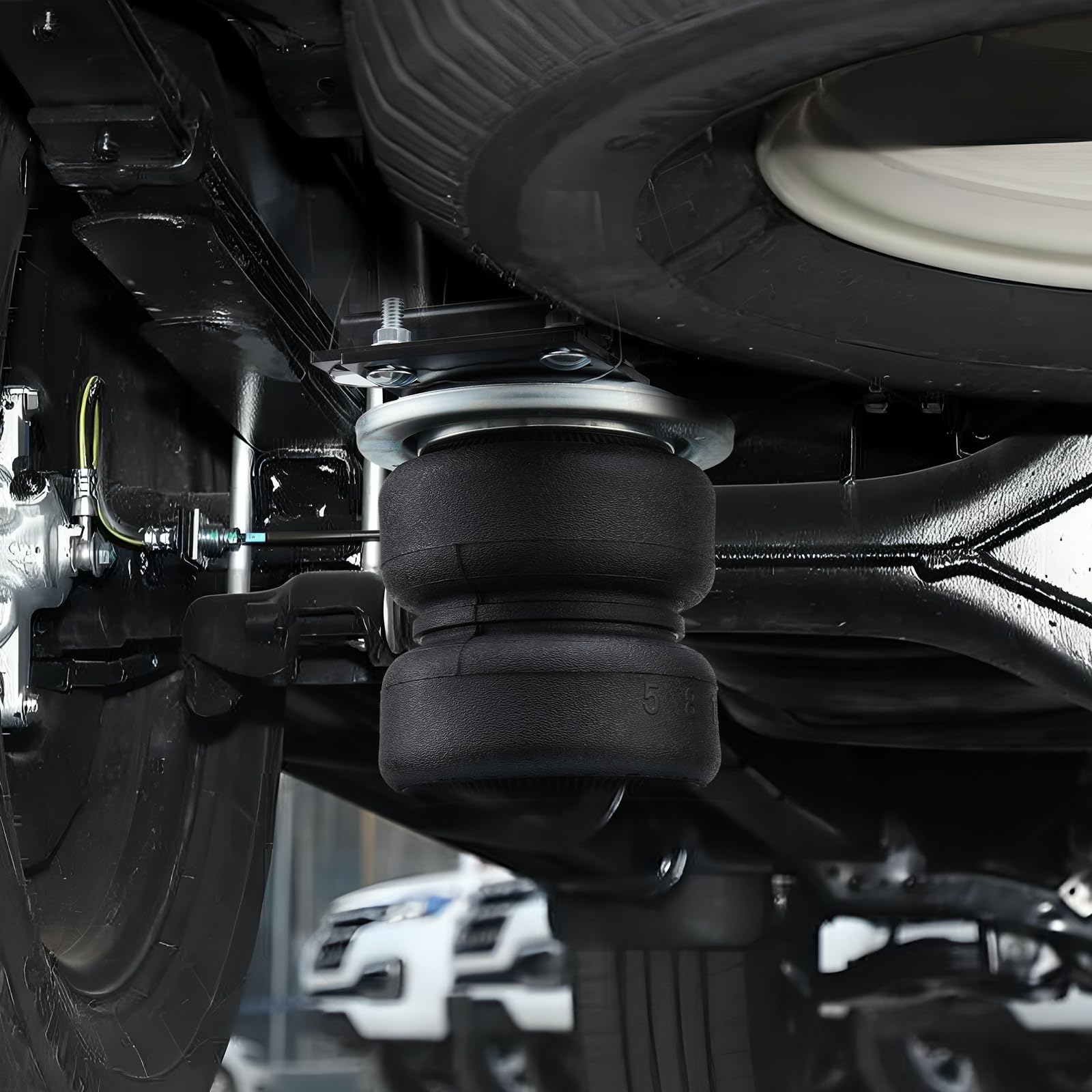 VEVOR Airbag-Federungssatz Luftfeder kompatibel mit Dodge Ram 1500 2011-2018 2019-2021 Classic 5000 lbs 5-100 PSI