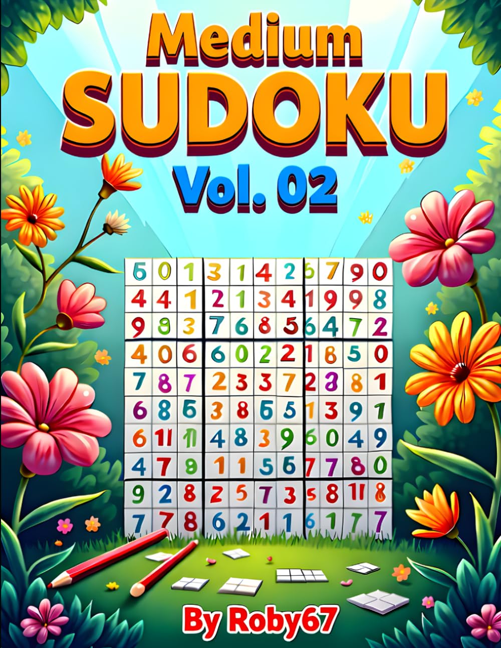 Medium Sudoku for Beginners – Volume 2: 50+ Medium-Level Puzzles to Build Skill, Focus, and Confidence