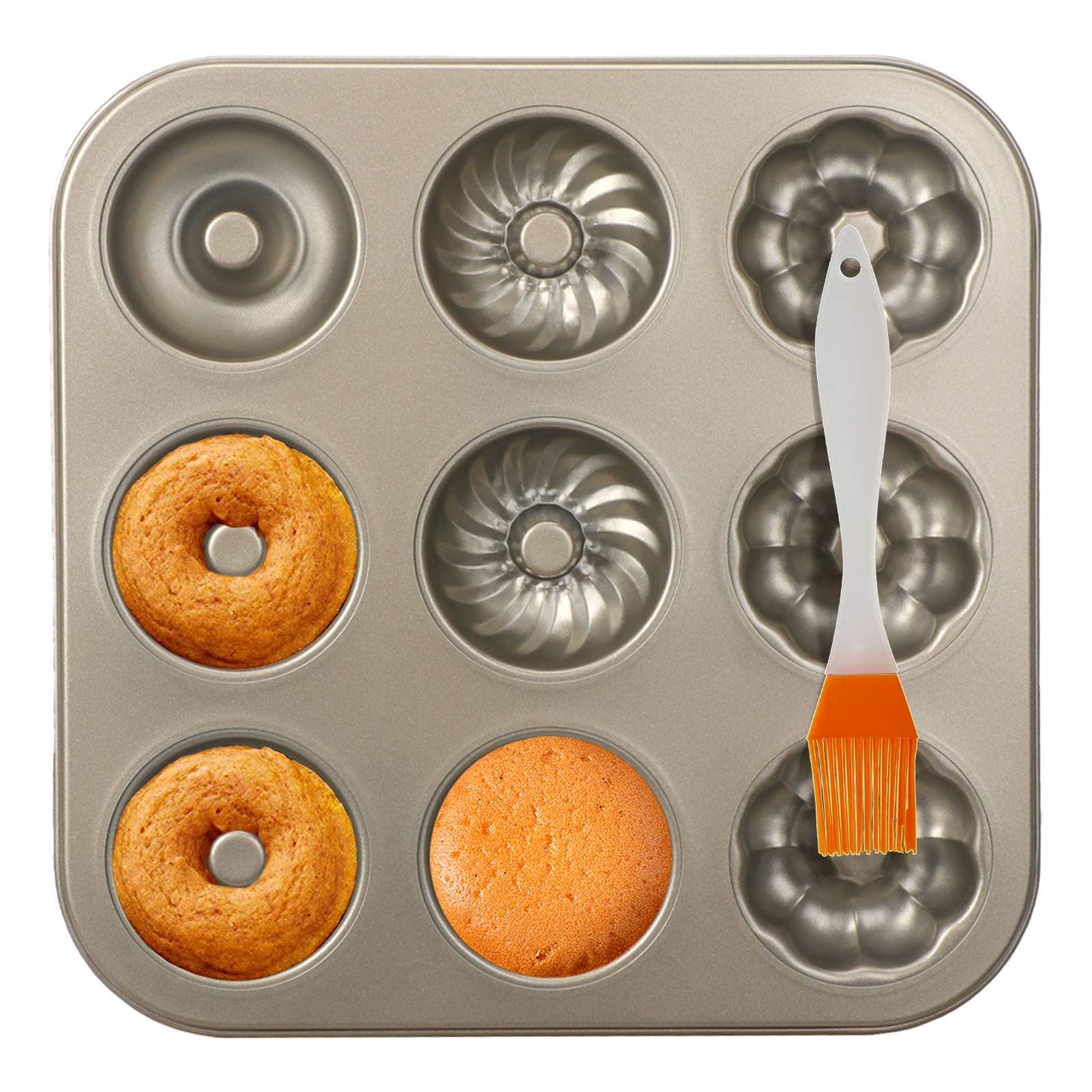 Donut Shaped Pan CAKE DECOR™ Donut Shape Aluminium Cake Mould Big
