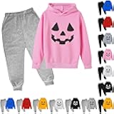 Girls Boys Tracksuit Pullover Hoodies Jogging Pants Set 2 PC Sweatsuit for Kids Fall Clothes Fashion Sweatshirt Sets