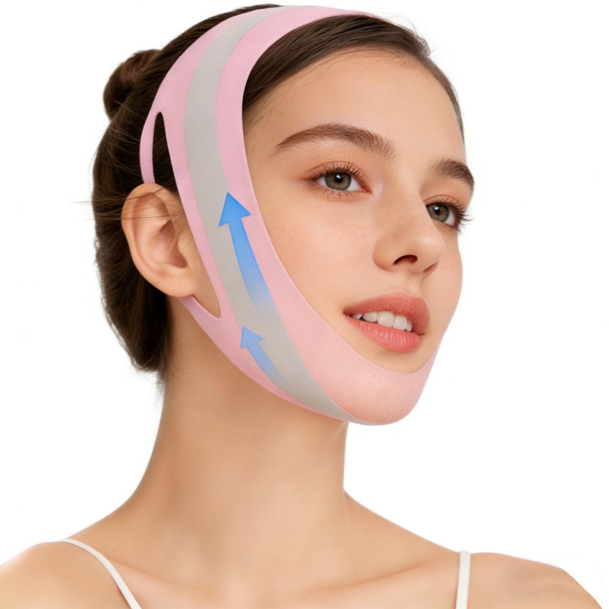 V Line Lifting Mask Chin Strap for Sleeping V Line Lifting Mask for Women Jaw Exerciser Face Lifting