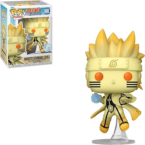 Miniatura 9 de Funko Pop Animation Naruto Shippuden - Jiraiya con Rasengan - Edición especial Multicolor Glow Exclusive #1481