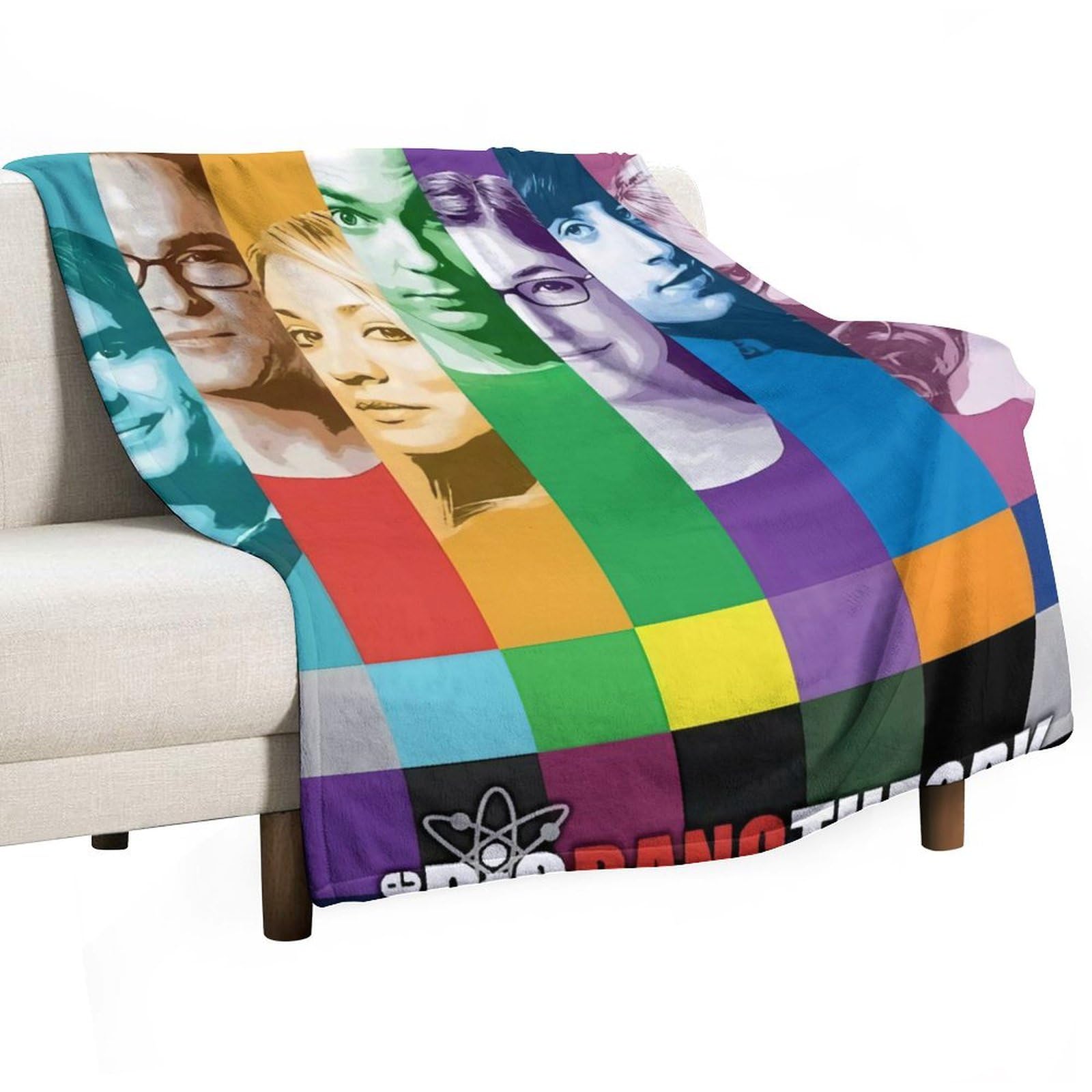 KURIAHRNM The Big Bang Theory Blankets Soft Flannel Single Blanket