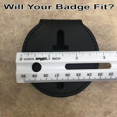 Miniatura 3 de Soporte para insignia con clip para cinturón (redondo, talla única)