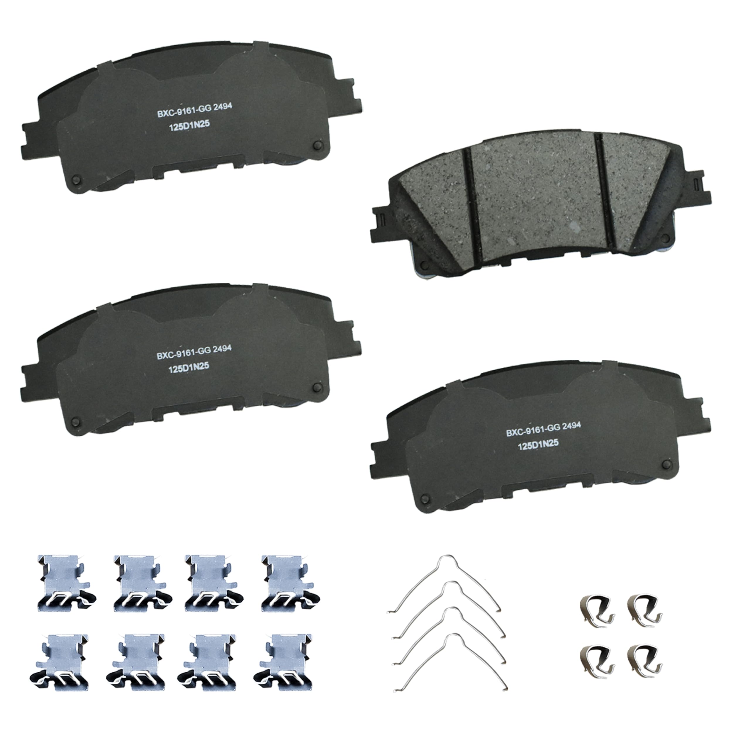Bendix Premium SBC2494 Ceramic Front Brake Pads for Mazda CX-70 2025, CX-90 2025-2024