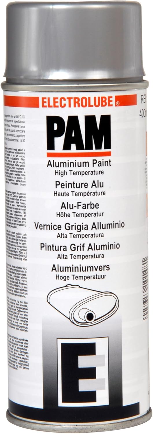 Electrolube High Temperature Aluminium Paint