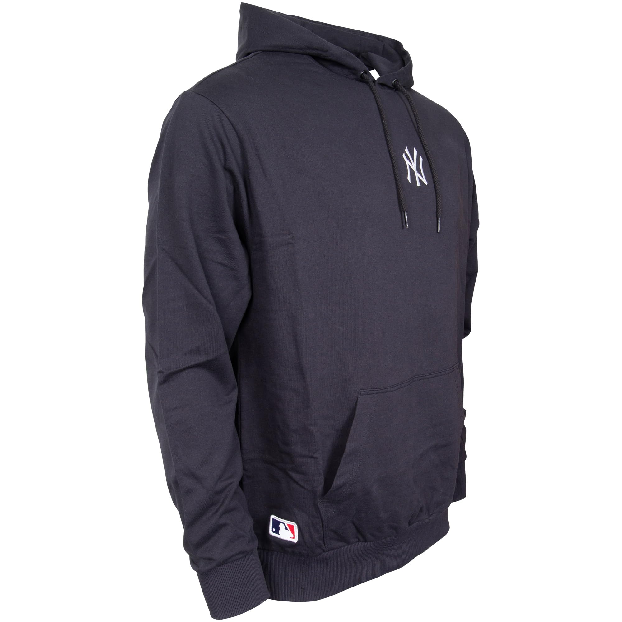 New York Yankees Hoodie Oversized – Offizieller Fanartikel - Kapuzenpullover mit Logo & MLB Patch – French Terry – 95% Baumwolle