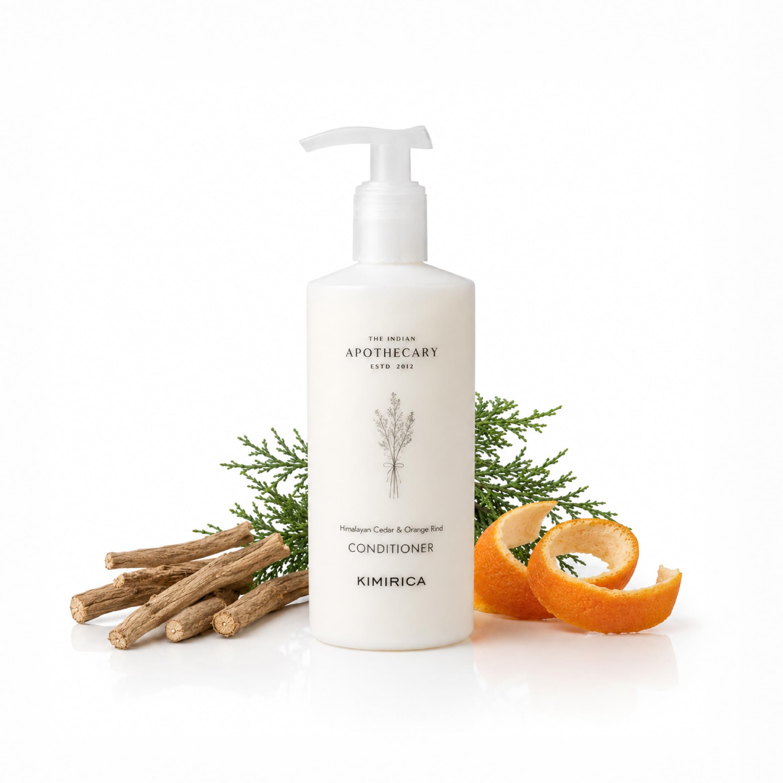 Kimirica TIA Nourishing Hair Conditioner 300ml | Ashwagandha & Manjistha | Sulphate Free Conditioner for Dry Frizzy Hair Repair Damaged Detangles & Enhances Shine | Himalayan Cedar & Orange Rind Fragrance | 100% Vegan Paraben Free-picture-27