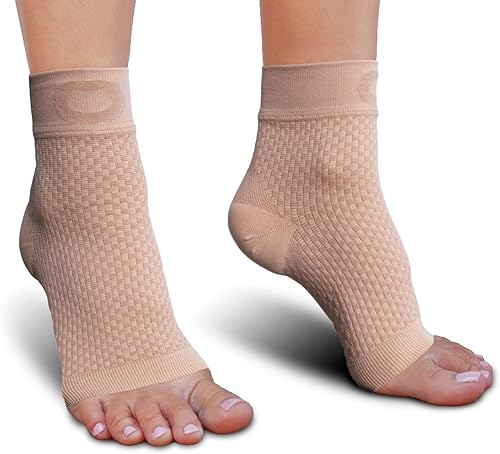 Calcetines de fascitis plantar con soporte de arco para hombres y mujeres los mejores calcetines de compresión de tobillo para aliviar el dolor de