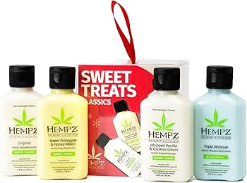 Hempz Mini Sweet Treats - Classics Lotion Gift Set, for Men and