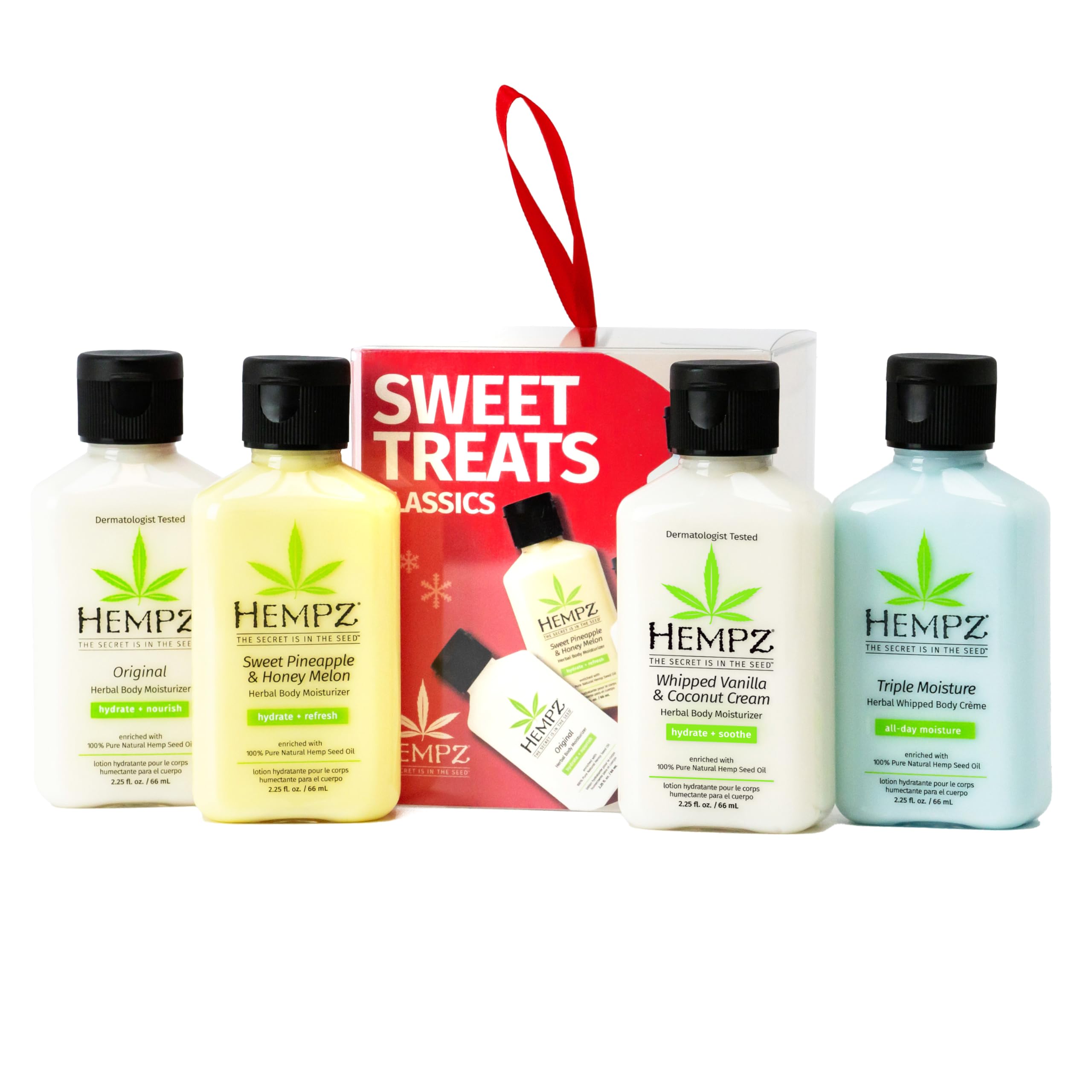 Hempz Mini Sweet Treats - Classics Lotion Gift Set, for Men and