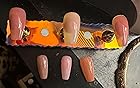 GAOY White Red Black Gel Nail Polish Set, 6 Colors Brown Pink Nude Soak Off UV Light Cure Gel Polish Kit for Salon and Nail Art DIY at Home 0.25 fl.oz