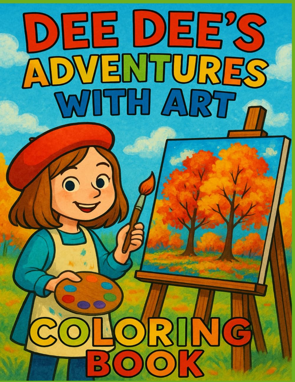Dee Dee's Adventures With Art: Coloring Book