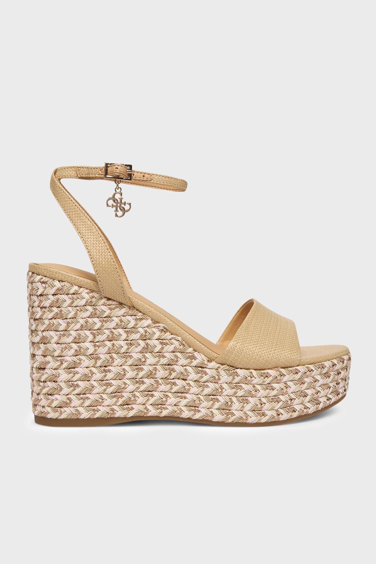 Guess Platform Topuklu Sandalet FLJERLELE04 Bayan SANDALET FLJERL ELE04 NATU