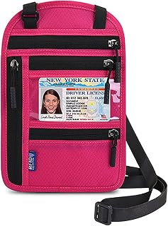 Neck Wallet, RFID Blocking Passport Holder