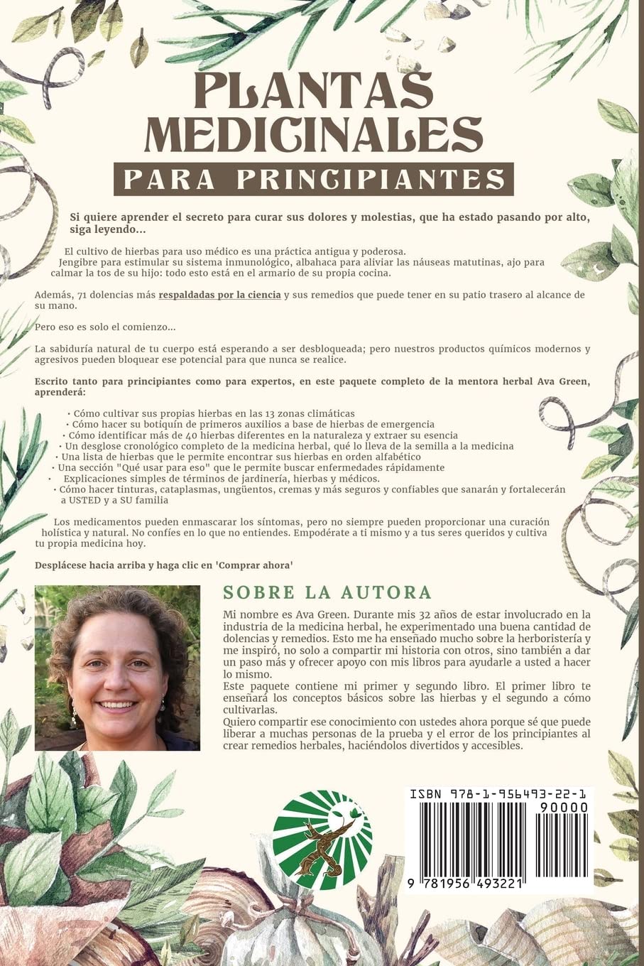 Plantas Medicinales Para Principiantes: Jardinería De Hierbas Mágicas Y Uso De Plantas Curativas Y Remedios Naturales (2 Libros en 1)