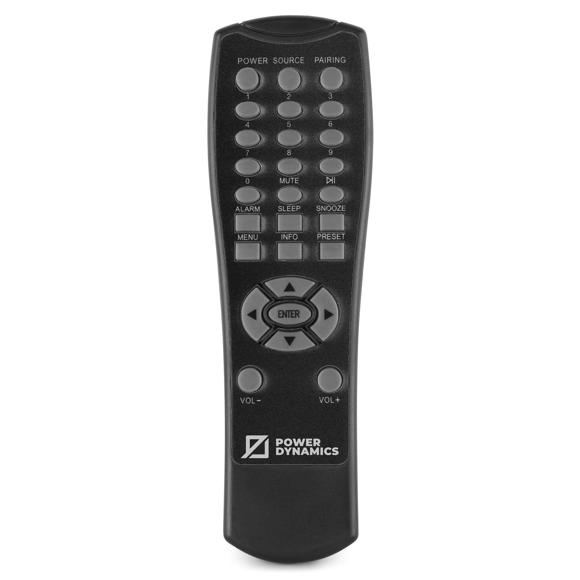 Power Dynamics PDC40 Sintonizador enracable Dab+ & FM con Reporductor MP3 por USB, Bluetooth y Mando a Distancia
