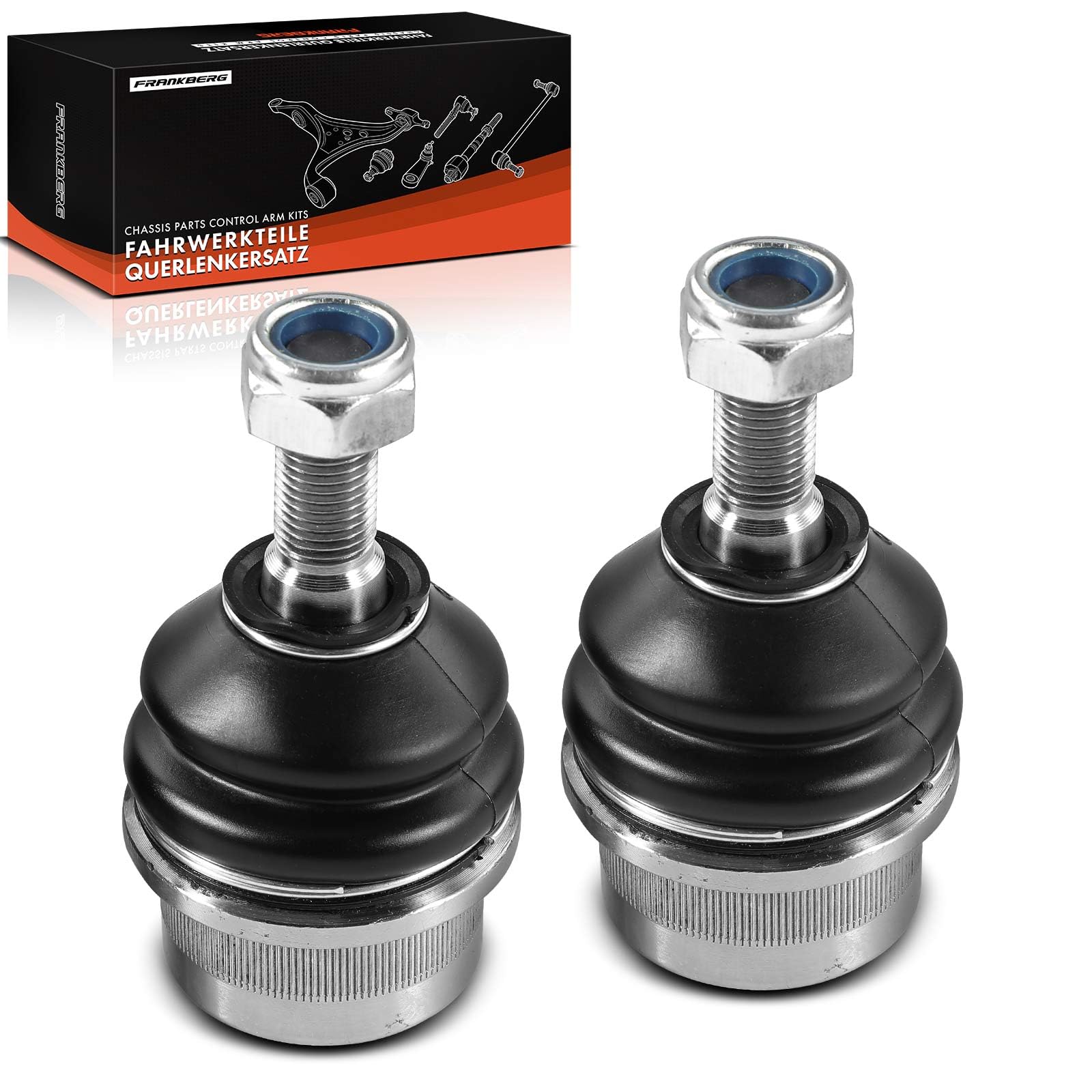 Frankberg 2x Rotule de Suspension Avant gauche Droite Compatible avec Interstar X70 2002-2010 Movano J9 F9 X70 E9 U9 X70 ED HD UD JD FD 1998-2010 Master II JD FD ED/HD/UD 1998-Aujourd'hui