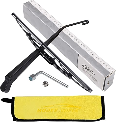 Vista 108 de Juego de tuercas de repuesto para limpiaparabrisas trasero para Jaguar F-PACE 2017-2022, conjunto de accesorios de cubierta del limpiaparabrisas