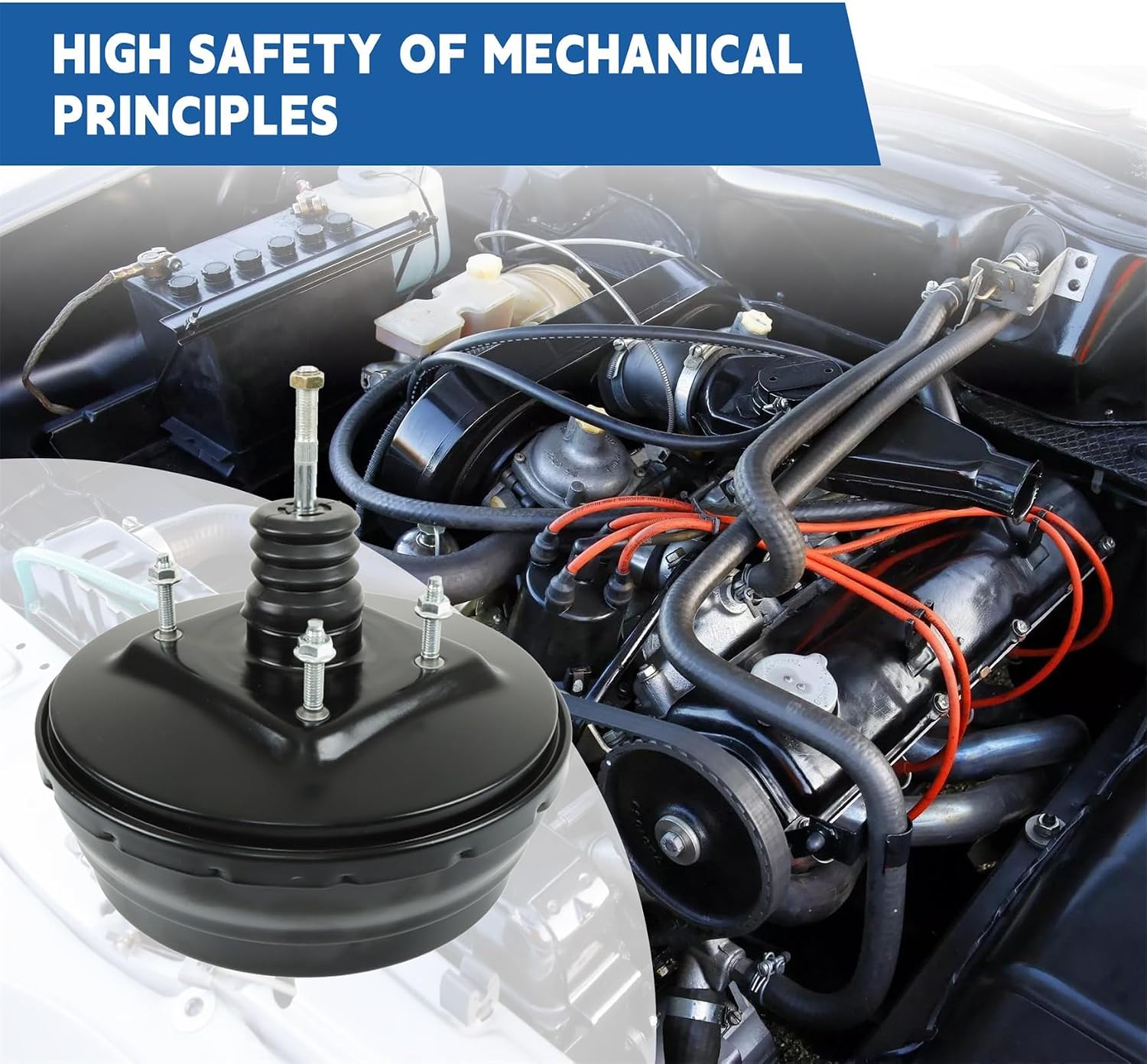 Condition photo showing As Is for power brake booster 53-2791 replacement for tayota tacoma 1995-2001 replacement for toyota t100 pickups 1994-1998