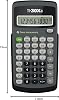 Texas Instruments TI-30 Xa school calculator (single-line, 10-digit, battery-powered) gray black