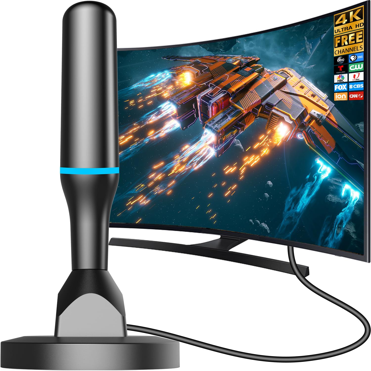 Photo 1 of DTB TECH Indoor TV Antenna 4K HD