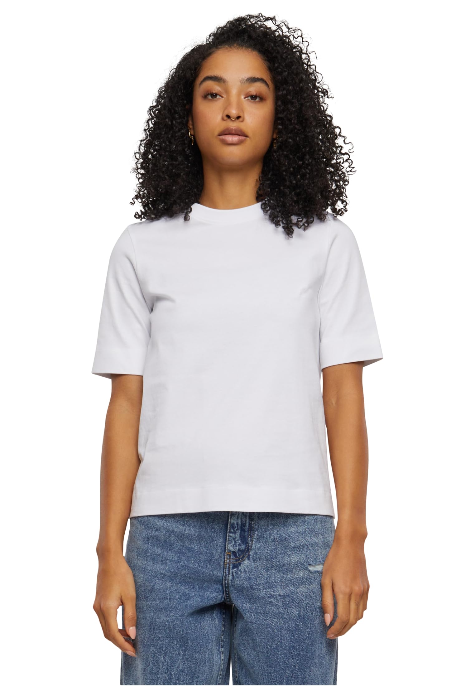 Urban Classics Women's Tb6123-Ladies Classy Tee T-Shirt, White, XXXXL